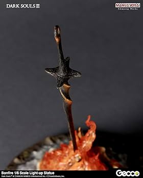 ダークソウル 篝火 フィギュア ライトアップ DARK SOULS DARK SOULS III ダークソウル3/ 篝火 1/6スケールライトアップ